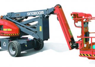 AB460EJ Sinoboom Wheeled Articulating Boom Lifts