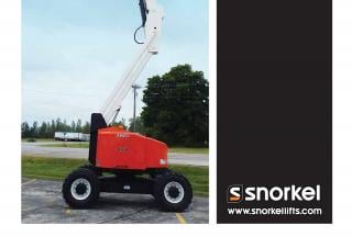 AB60J Snorkel Wheeled Articulating Boom Lifts