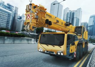Demag AC 100-4 crane - load chart, specs & dimensions (2014 - 2021)