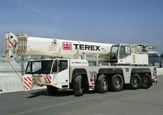 Terex-Demag AC 180 (10x6x8) crane - load chart, specs & dimensions (1997 - 1999)