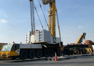 Terex-Demag AC 700 (18x8x16) crane - load chart, specs & dimensions (2004 - 2013)