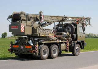 CKD Mobilni Jeraby AD 20 crane - load chart, specs & dimensions (2017 - 2026)