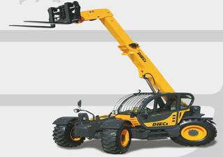 Dieci Agri Max 60.9 VS EVO2 96 Telehandler Specs & Dimensions (2014 - 2016)