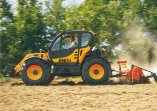 Dieci Agri Tech 35.7 VS EVO2 Telehandler Specs & Dimensions (2014 - 2018)