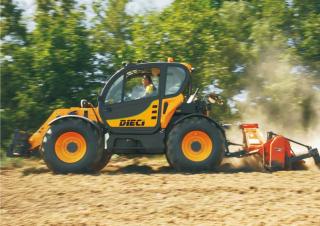 Dieci Agri Tech 35.7 VS EVO2 Telehandler Specs & Dimensions (2014 - 2018)
