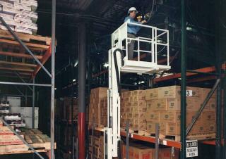 AMV36-23 Lift-A-Loft Single Vertical Mast Boom Lifts