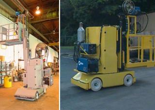 AMV40-20 SPL Lift-A-Loft Single Vertical Mast Boom Lifts