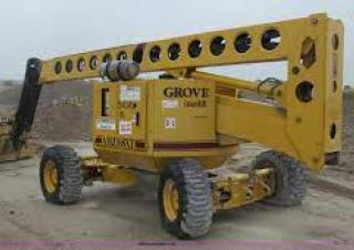AMZ 68 XT Grove-Manlift Wheeled Articulating Boom Lifts