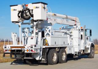 AN55OC-E88 Altec Trailer Mounted Articulating Boom Lifts