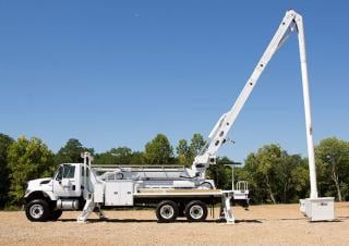 Altec AN67-E100 Trailer Mounted Articulating Boom Lifts (2017 - 2026) Specifications & Dimensions