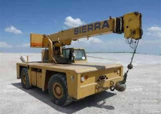Grove AP 410 crane - load chart, specs & dimensions (1992 - 1999)