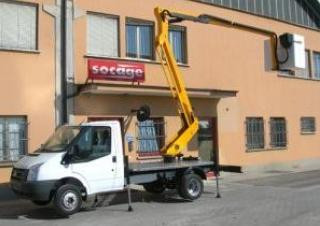 Socage Apache A 12 Truck Mounted Telescopic Boom Lifts (2007 - 2010) Specifications & Dimensions