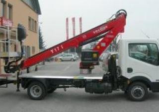 Socage Apache A 17 Trailer Mounted Articulating Boom Lifts (2007 - 2010) Specifications & Dimensions