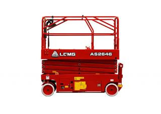 LGMG  AS2646 Wheeled scissor lifts (2019 - 2025) Specifications & Dimensions
