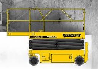 AS2646E Pettibone Wheeled scissor lifts