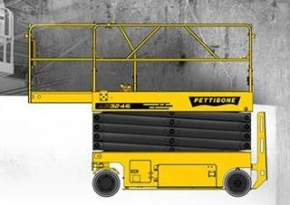 AS3246E Pettibone Wheeled scissor lifts