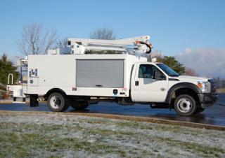 AT248F Altec Trailer Mounted Articulating Boom Lifts