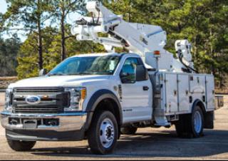 AT37ME/PE Altec Trailer Mounted Articulating Boom Lifts