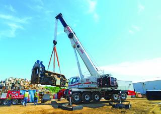 Link-Belt ATC-3275 crane - load chart, specs & dimensions (2017 - 2026)