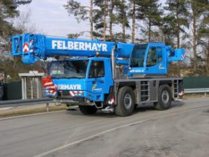 Tadano ATF 40 G 2 crane - load chart, specs & dimensions (2007 - 2016)