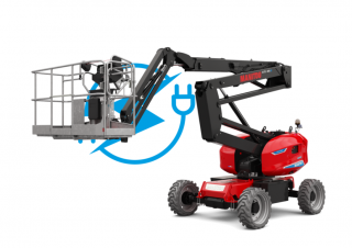 Manitou ATJ 46 e Wheeled Articulating Boom Lifts (2023 - 2026) Specifications & Dimensions