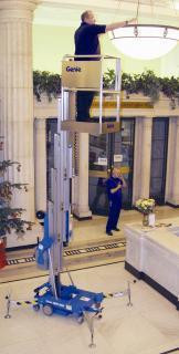 Genie AWP 15 RT Single Vertical Mast Boom Lifts (2000 - 2003) Specifications & Dimensions