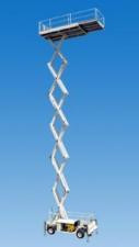 Holland-Lift B 195 DL 25 4WD P/N Wheeled scissor lifts (1997 - 2009) Specifications & Dimensions