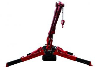 UNIC B-506-5.1 crane - load chart, specs & dimensions (2008 - 2026)