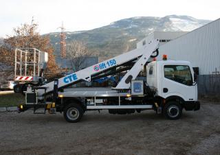 B-Lift 150 Pro CTE Truck Mounted Telescopic Boom Lifts
