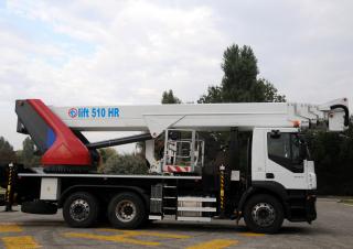 B-Lift 510 HR CTE Truck Mounted Telescopic Boom Lifts