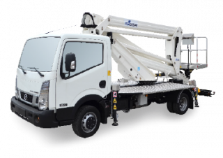 B240PX Compact GSR Trailer Mounted Articulating Boom Lifts