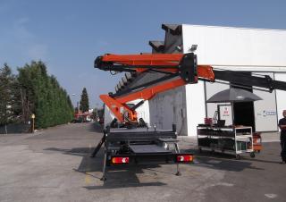 BA 22 Benelligru Trailer Mounted Articulating Boom Lifts