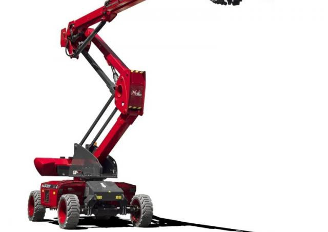 MAGNI BA20ERT Wheeled Articulating Boom Lifts (2018 - 2025) Specifications & Dimensions