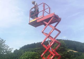 Bibi 850-BL Almac Crawler scissor lifts