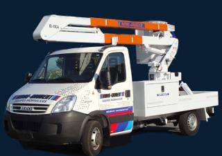BL 10CA Hidro-Grubert Trailer Mounted Articulating Boom Lifts
