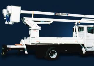 BL 18C Hidro-Grubert Trailer Mounted Articulating Boom Lifts