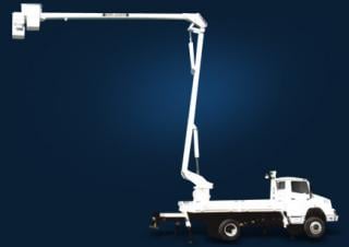 BL 20C Hidro-Grubert Trailer Mounted Articulating Boom Lifts