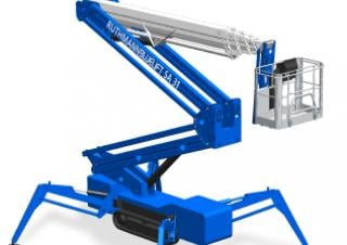 Ruthmann BLUELIFT SA 31 Crawler Articulating Boom Lifts (2018 - 2026) Specifications & Dimensions