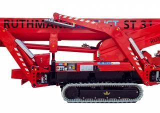 Ruthmann BLUELIFT ST 31 Crawler Telescopic Boom Lifts (2025 - 2026) Specifications & Dimensions