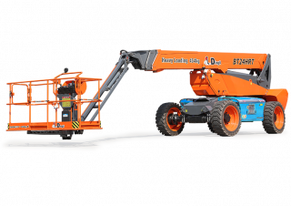 Dingli BT24HRT Wheeled Telescopic Boom Lifts (2025 - 2026) Specifications & Dimensions