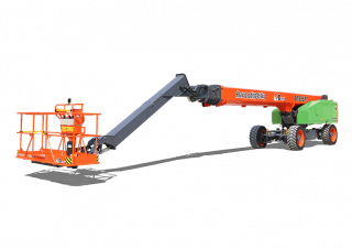 Dingli BT36ERT Wheeled Telescopic Boom Lifts (2025 - 2026) Specifications & Dimensions