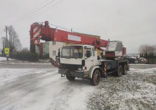Terex-PPM C 280 (Ren.) crane - load chart, specs & dimensions (1990 - 1996)