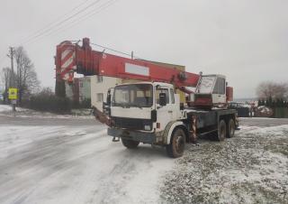 Terex-PPM C 280 (Ren.) crane - load chart, specs & dimensions (1990 - 1996)