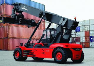 Linde C 4527 CH/5 Reach Stacker Specs & Dimensions (2010 - 2011)