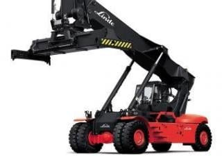 Linde C 4540 TL/4 (2nd Rail) Reach Stacker Specs & Dimensions (2010 - 2011)
