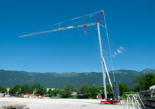 Terex Comedil (Zeppelin) CBR 32 H crane - load chart, specs & dimensions (2003 - 2006)