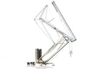 Terex Comedil (Zeppelin) CBR 32 Plus crane - load chart, specs & dimensions (2007 - 2023)