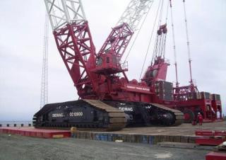 Terex-Demag CC 12600 crane - load chart, specs & dimensions ( - 2019)