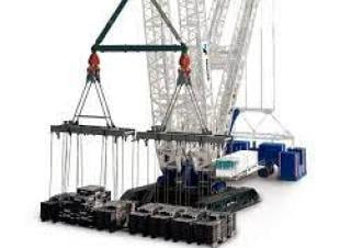 Tadano CC 88.3200-1 TWIN crane - load chart, specs & dimensions (2021 - 2026)