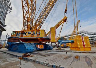Terex-Demag CC 8800 crane - load chart, specs & dimensions (2002 - 2010)